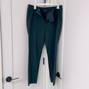 Ann Taylor dark blue-green dress pants